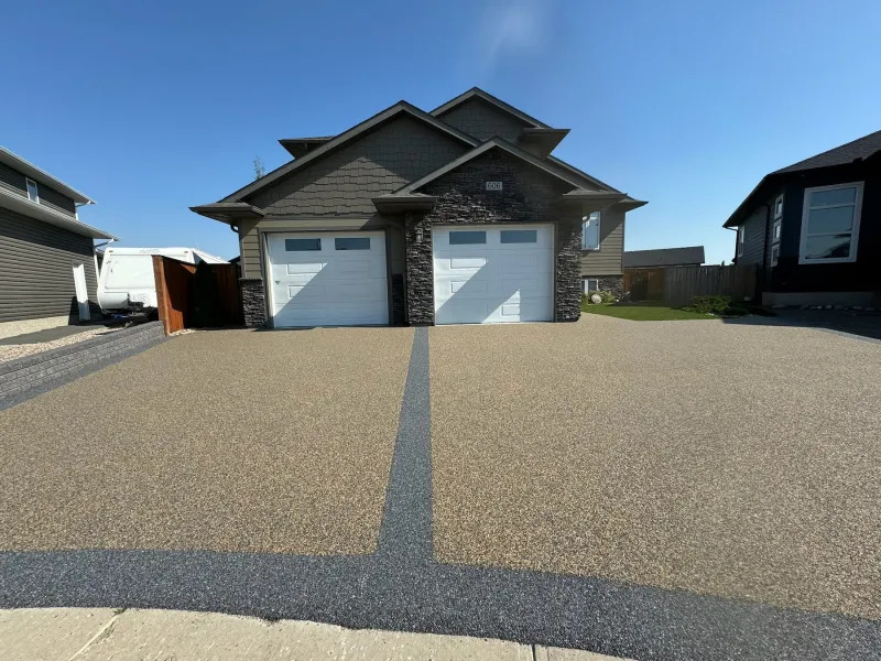 Versailles-mønster indkørsel belægning