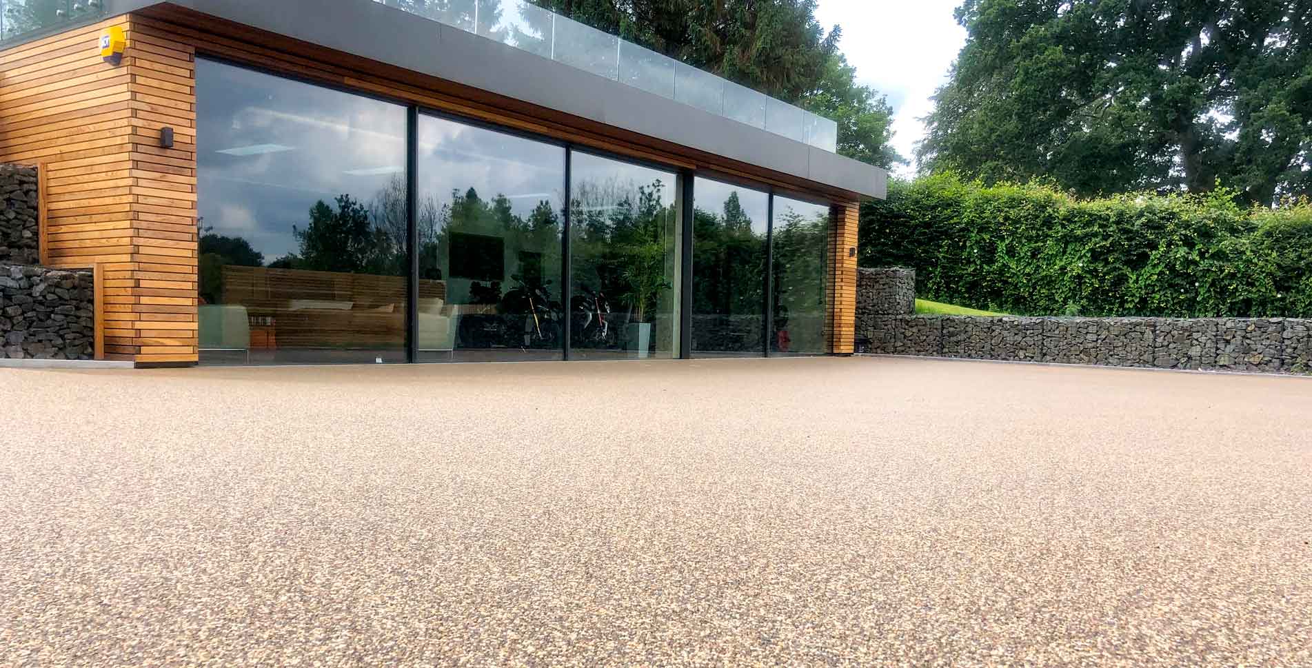 Gangsti stenbelægning på Fyn